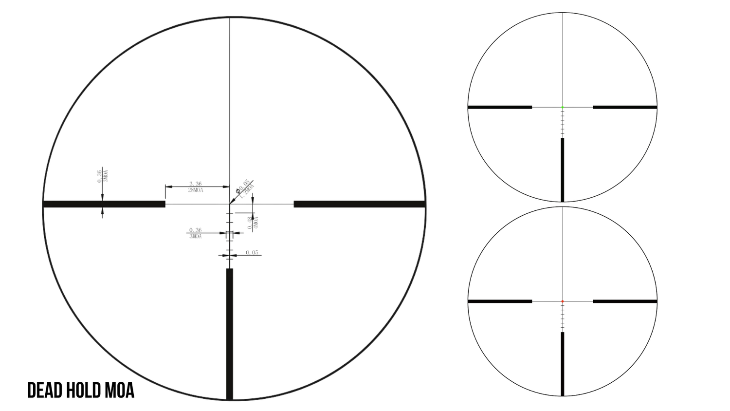 Wire vs Etched vs Fiber Wire Reticles