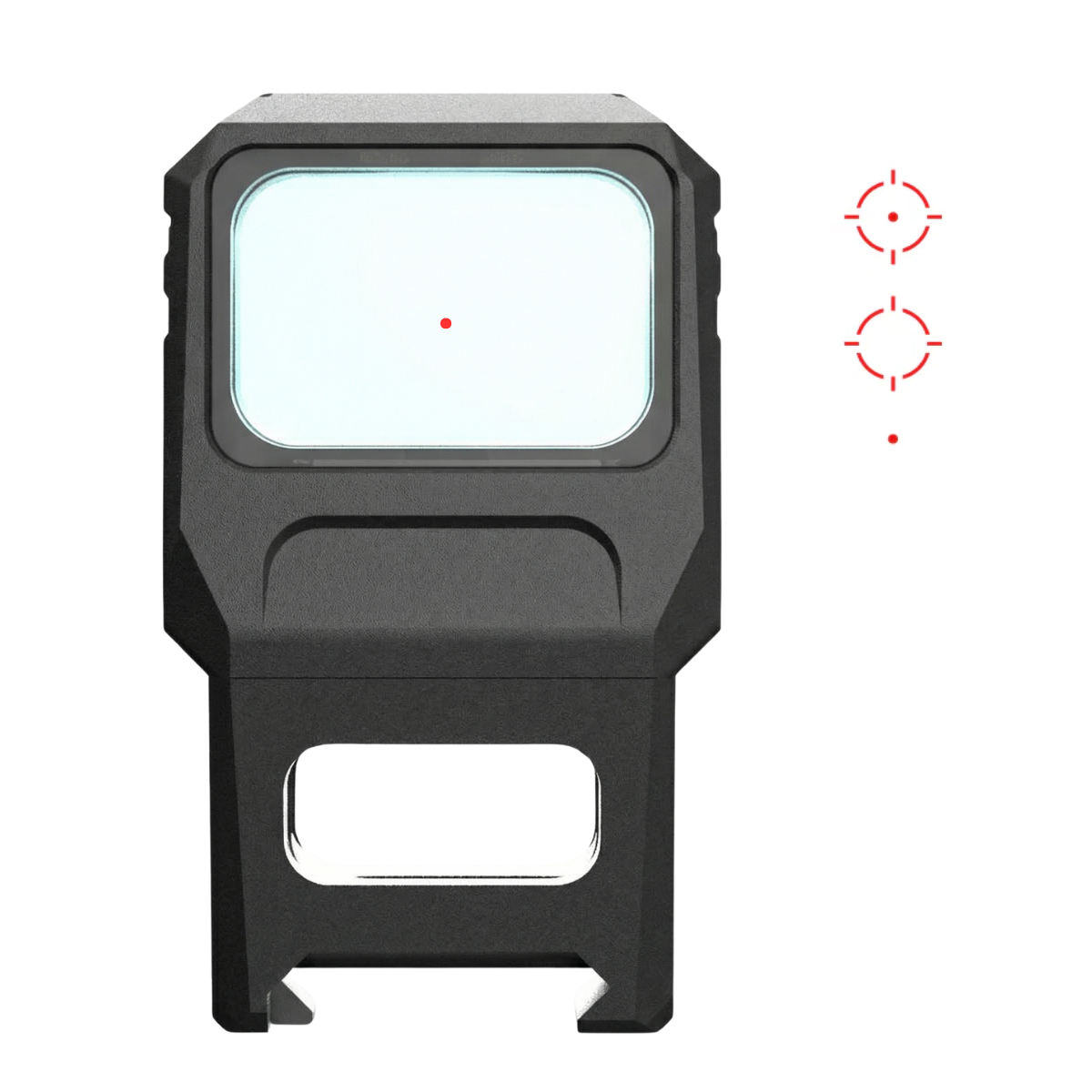 ARES Max Super LED Multi-Reticle Red Dot (29×22mm window)