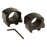 BURRIS OPTICS XTREME TACTICAL LOW 1" RINGS MATTE