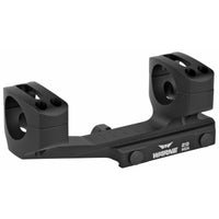 WARNE 20 MOA EXTENDED SKELETONIZED MOUNT 1" BLACK