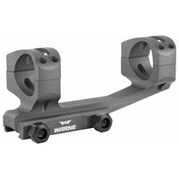 WARNE GEN 2 EXTENDED SKELETONIZED MOUNT 30MM GREY FINISH