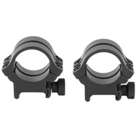 WEAVER QUAD LOCK DETACHABLE RNGS 1" HIGH MATTE BLACK