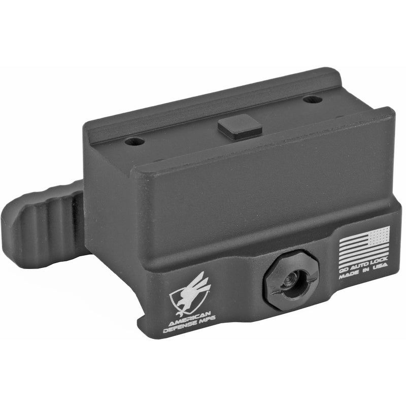 AMERICAN DEFENSE MFG. CO-WITNESS HEIGHT MOUNT w/ QD, AIMPOINT T-1/T-2 COMPATIBLE