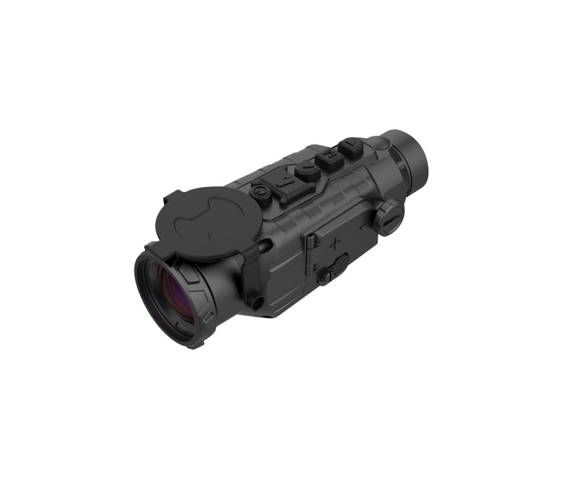 Atibal IGNITE Thermal Imaging Optic can be used as a handheld or rifle scope mounted thermal imaging device.  The IGNITE Thermal features an oversized viewing screen, 4 different color palettes, and 5 different scene modes.