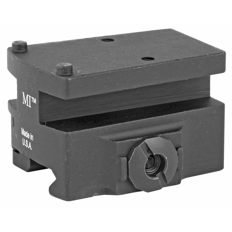 MIDWEST INDUSTRIES CO-WITNESS HEIGHT RED DOT MOUNT w/ QD, TRIJICON RMR PATTERN