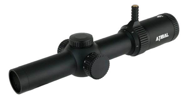 The Atibal XP8 1-8x24 is a Second Focal Plane rifle scope with an illuminated reticle and integrated rapid view lever.  The XP8 features fully multi-coated lenses with our extra low dispersion ultra clear glass.  Engage short to medium distance targets with confidence with the Atibal XP8.