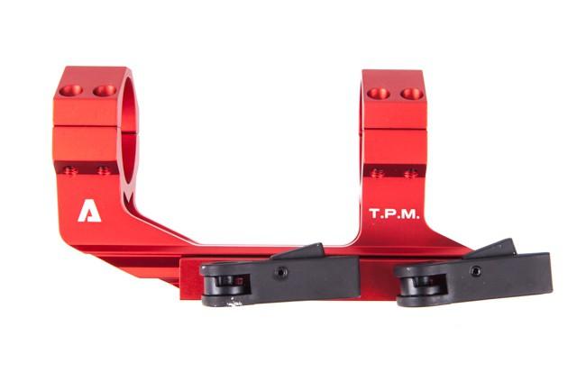 Atibal has a wide array of Scope Mounts and Scope Rings to fit 1" tubes, 30mm tubes, and 35mm tubes.  The Atibal TPM 30mm Scope Mount features locking quick detach attachments and is available in red, blue, or black anodize.