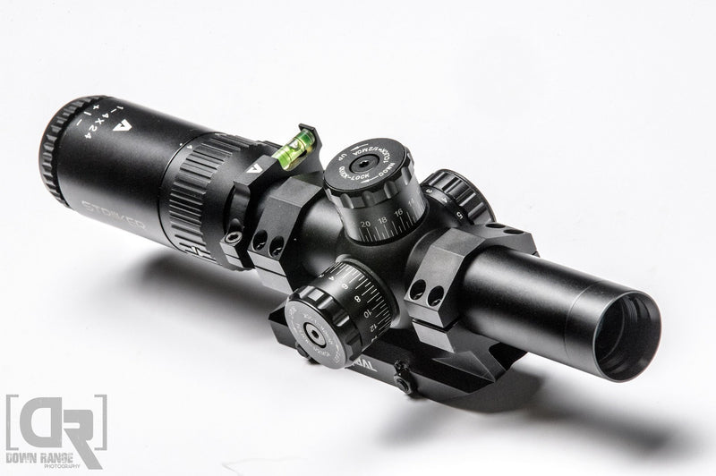 The Atibal STRIIKER 1-4x allows you speed and versatility in a variety of shooting environments. The high-quality, fully multi-coated lenses deliver a clear, crisp sight picture and optimal low-light performance.